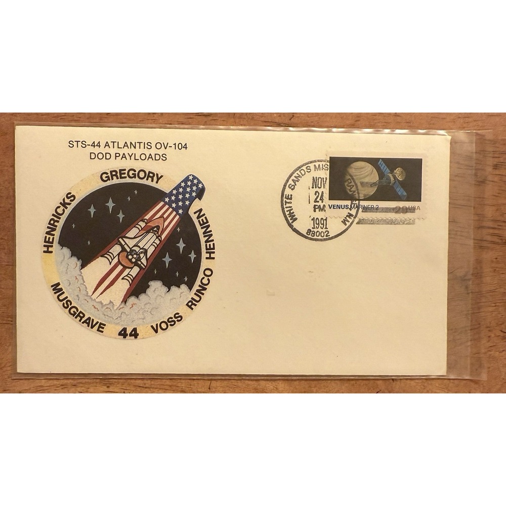 1991 LAUNCH STS-44 ATLANTIS - DOD‎ PAYLOADS - White Sands Venus Mariner 2